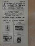 Bulletin mensuel de l'ancienne maison Théodore Champion 25 Avril 1967