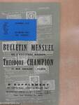 Bulletin mensuel de l'ancienne maison Théodore Champion 25 Mars 1967