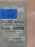 Bulletin mensuel de l'ancienne maison Théodore Champion 25 Janvier 1967