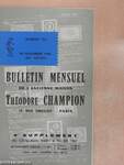 Bulletin mensuel de l'ancienne maison Théodore Champion 25 Novembre1966