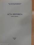 Acta Historica Tomus LXXXVII.