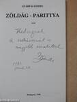 Zöldág-parittya (dedikált példány)