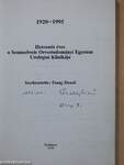 Hetvenöt éves a Semmelweis Orvostudományi Egyetem Urológiai Klinikája (aláírt példány)