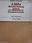 2.000 x Minuten-Training, Deutsch als Fremdsprache Grundwortschatz