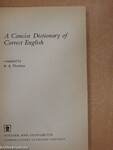 A Concise Dictionary of Correct English