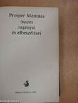 Prosper Mérimée összes regényei és elbeszélései
