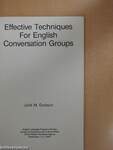 Effective Techniques For English Conversation Groups