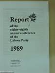 Report of the eighty-eighth annual conference of the Labour Party