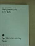 Verlagsverzeichnis 1949-1979