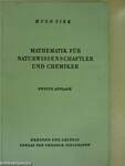 Mathematik für Naturwissenschaftler und Chemiker