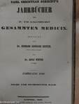 Carl Christian Schmidt's Jahrbücher Der In- Und Ausländischen Gesammten Medicin 1850. (fél évfolyam) (gótbetűs)