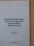 Deepening Faith, Hope and Love in Relations with Neighbors of Other Faiths