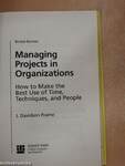 Managing Projects in Organizations 