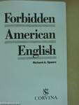 Forbidden American English