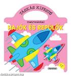Táskás kifestő matricákkal - Hajók és repülők