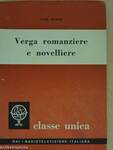 Verga romanziere e novelliere