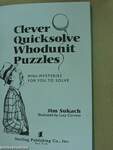 Clever Quicksolve Whodunit Puzzles