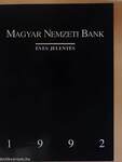 A Magyar Nemzeti Bank éves jelentése 1992.