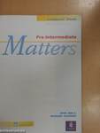 Matters - Pre-Intermediate - Students' Book