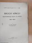 Brocky Károly festőművész élete és művei (rossz állapotú)