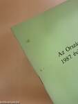 Az Országos Széchényi Könyvtár 1987. évi beszámolója