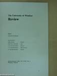 The University of Windsor Review - spring-summer 1983 vol. XVII, No. 2