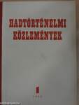 Hadtörténelmi közlemények 1959/1-2.