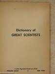 Dictionary of Great Scientists