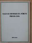 Magyar Demokrata Fórum programja