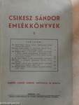 Csikesz Sándor Emlékkönyvek 2. 