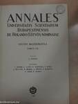 Annales Universitatis Scientiarum Budapestinensis de Rolando Eötvös nominatae VII.