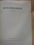 Acta Biologica Tomus XVI. Fasciculi 3-4.