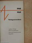 Verlagsverzeichnis 1968/1969