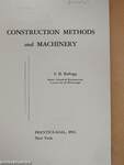 Construction Methods and Machinery
