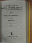 Langenscheidts Taschenwörterbuch der Schwedischen und Deutschen sprache I-II.