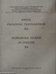 Angol filológiai tanulmányok XII.