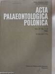 Acta Palaeontologica Polonica No. 1-4 1982