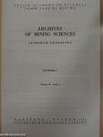 Archives of Mining Sciences 1991 Issue 2