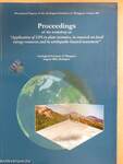 Proceedings of the workshop on "Application of GPS in plate tectonics, in research on fossil energy resources and in earthquake hazard assessment"