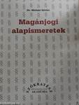 Magánjogi alapismeretek