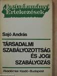 Társadalmi szabályozottság és jogi szabályozás