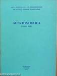 Acta Historica Tomus XLII.