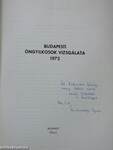 A budapesti öngyilkosok vizsgálata 1972 (dedikált példány)