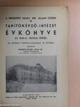 A Budapesti Magy. Kir. Állami Líceum és Tanítóképző-Intézet Évkönyve az 1940-41. iskolai évről