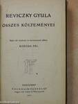 Reviczky Gyula összes költeményei