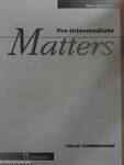 Matters - Pre-Intermediate - Workbook