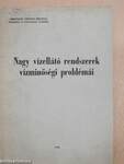 Nagy vízellátó rendszerek vízminőségi problémái