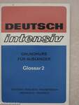 Deutsch intensiv - Glossar 2