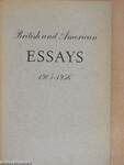 British and American Essays 1905-1956