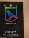 Corvina kiadványok 1995-1996